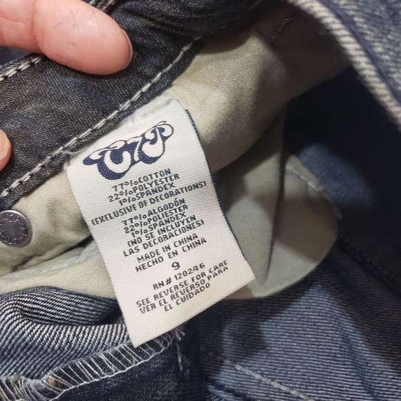 Chip and Pepper Jeans skinny size 9 distress - Picture 3 of 8